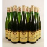 Francois Baur 2004 Twelve Bottles of Varying White Wines: