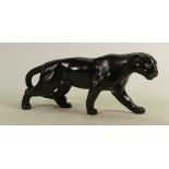 Beswick black satin leopard: 1082 (2 legs and tail a/f).