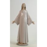 Lladro figure of Jesus 5167: Height 37cm.