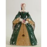Royal Worcester for Compton & Woodhouse figure Queen Mary I: Limited edition, boxed with cert.