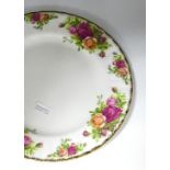 A very large collection of Royal Albert Old Country Roses patterned tea & dinner ware to include: