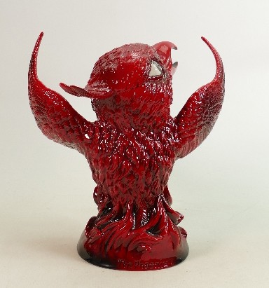 Kevin Francis Peggy Davies large Ruby Fusion comical grotesque bird ''The Pheonix'': Limited - Image 3 of 3