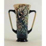 Moorcroft Floating Feather loving cup: Limited edition, dated 2005, height 15cm.