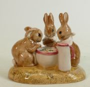 Beswick Beatrix Potter tableau figure Flopsy, Mopsy and Cotton Tail: Limited edition with
