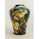 Moorcroft vase Amazon Collection pattern: Measures 11cm x 13cm. With box. No damage or restoration.