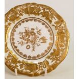 Hammersley Grand Baroque heavily gilded 22 piece tea set: To include 6 x cups, saucers and plates,