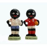 Carltonware large limited edition Golly figures to include 1966 Football & 2006 World Cup
