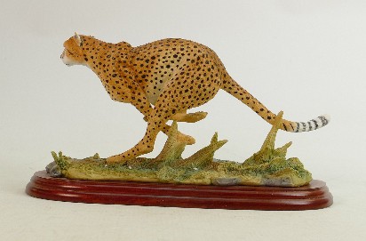 Border Fine Arts Wild World series figure Cheetah A3780: Boxed. - Image 3 of 3