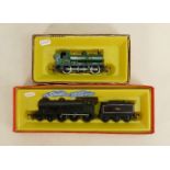 Triang Hornby OO Gauge R150 NS 4-6-0 B12 Locomotive: Together with R.051 GWR 0-6-0 PT Locomotive,
