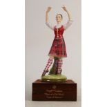 Royal Doulton figure Scottish Dancer: HN2830 from the Dancers of the World series, limited