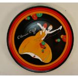 Wedgwood Clarice Cliff Charleston charger from The Age of Jazz Series: Boxed with certificate,