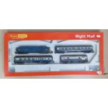 Triang Hornby OO Gauge RS604 Night Mail Set: Boxed & track missing.