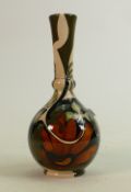 Black Ryden Art Deco vase: 2005, BRCC piece, height 19cm.