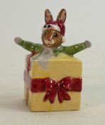 Royal Doulton Bunnykins figure Christmas Surprise DB146: In a different colourway.