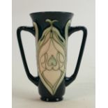 Moorcroft Snow Drop loving cup: MCC item, height 15cm.
