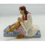 Reg Johnson character figure Albanian Dice Thrower: