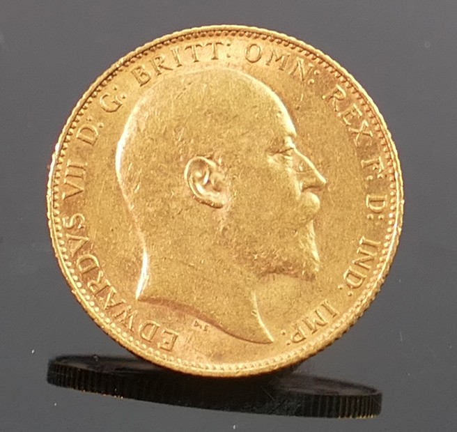 1906 Gold Full Sovereign: - Image 2 of 4