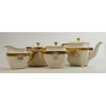 Lenox The MT Vernon Floral & monogramed tea service: