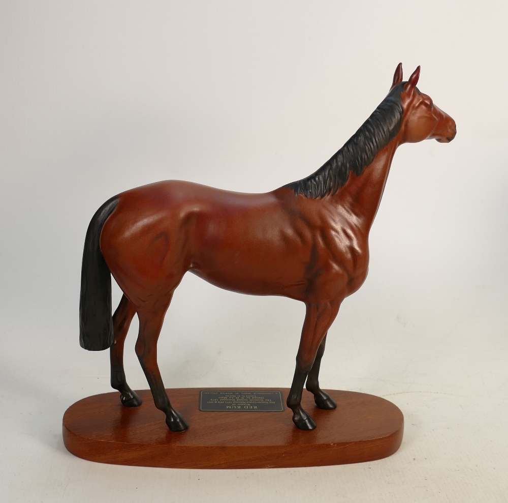 Beswick Red Rum Connoisseur model: - Image 3 of 3