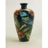 Moorcroft vase Amazon Collection pattern: Measures 16cm x 9cm. With box. No damage or restoration.