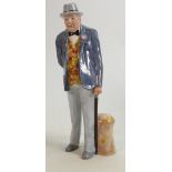 Royal Doulton figure Sir Winston Churchill HN3057: Painted in a different colourway.