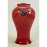 Early William Moorcroft large Flamminian ware vase: Made for Liberty c.1906-1913.