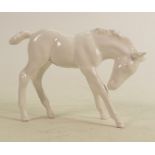 Beswick large opaque head down foal 947: