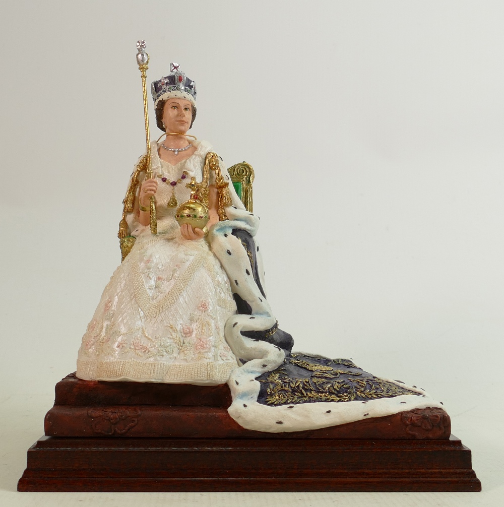 Border Fine Arts Classic figure Newly Crowned: Limited edition, boxed with certified.