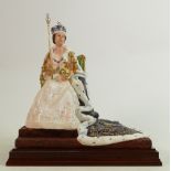 Border Fine Arts Classic figure Newly Crowned: Limited edition, boxed with certified.