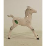 Beswick large foals 836: In grey and brown. (2)