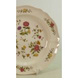 A large collection of Wedgwood Charlecote patterned tea & dinner ware to include: Tureens, dinner