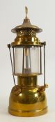 20th century Bialaddin model 300X Tilly lamp: Height 42cm.