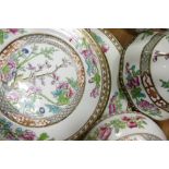 A collection of Coalport Indian Tree dinner ware: Including various shaped dishes, bowls etc. (2