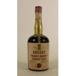 Chesky Cherry Whisky Liqueur: 1950s.