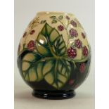 Moorcroft Bramble vase: Dated 1999, height 16cm.