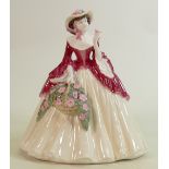 Coalport for Compton & Woodhouse limited edition figure Holly Bright: Boxed with cert.