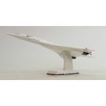 Royal Worcester for Compton & Woodhouse figure The Last Flight of Concorde: Boxed with cert.