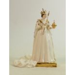 Royal Doulton limited edition Royal figure Her Majesty Queen Elizabeth II HN4372: Boxed with