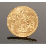 Gold FULL Sovereign George V 1911: