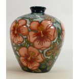 Moorcroft Malva vase: Dated 1998, height 18cm.