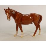 Beswick chestnut mare 976: (Rear leg re-stuck).