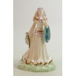 Coalport limited edition figure Ophelia: Boxed with cert.