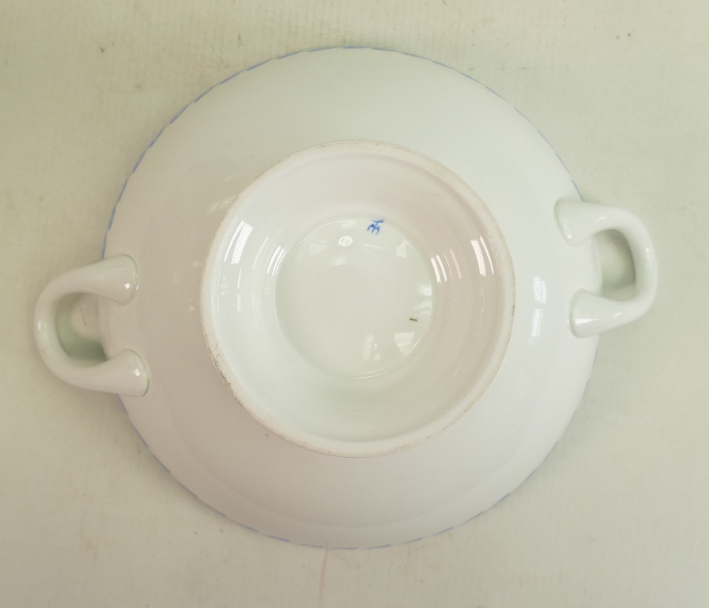 Wedgwood Millicent Taplin handled bowl: Signed MT to base, vendor being Secretarial Staff in the - Image 2 of 4
