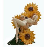 Carltonware Sunflower Girl: Limited edition, with certificate, boxed.