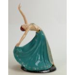 Fieldings Crown Devon Collectors Club limited edition figure The Dancer: Boxed with certificate.