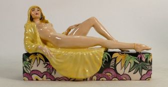 Peggy Davies Erotic Temptress Figurine: Artist original colourway 1/1 by Victoria Bourne.