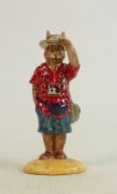 Royal Doulton colourway Bunnykins figure The Tourist: Painted in different colours with not for