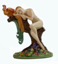 Carltonware limited edition figure The Carlton Girl Bird of Paradise: Boxed with certificate.