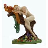 Carltonware limited edition figure The Carlton Girl Bird of Paradise: Boxed with certificate.