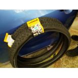 2 x Continental Mountain King bike tyres: 26" x 2.3" (2).